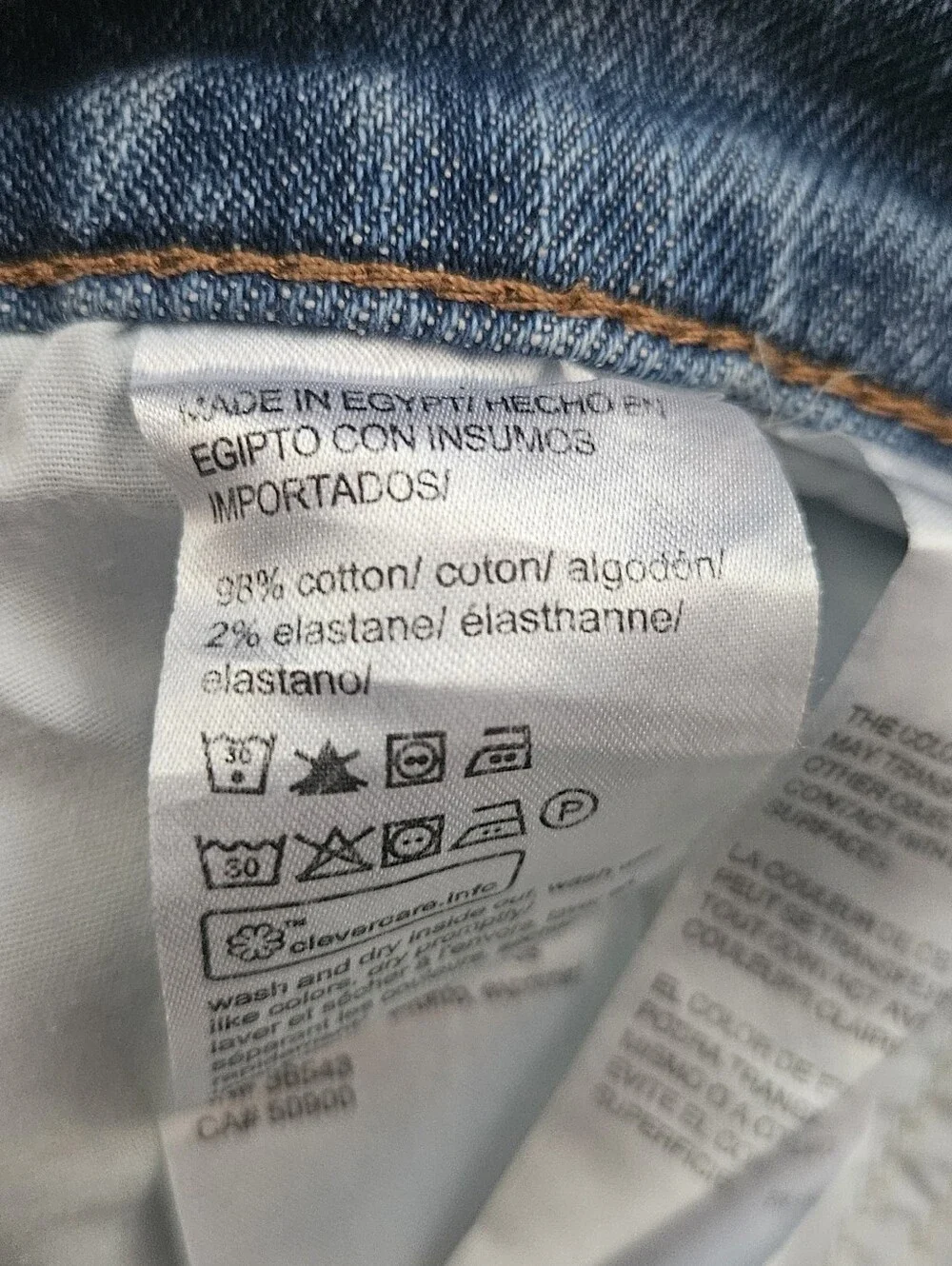 Vintage Calvin Klein Light Blue Men's Jeans